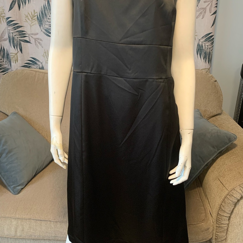 Classic Black Midi Dress